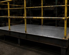 Après — Plateforme industrielle redressée
